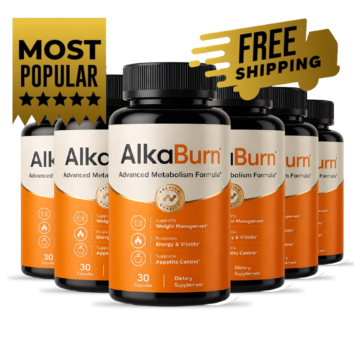 AlkaBurn six bottle supply